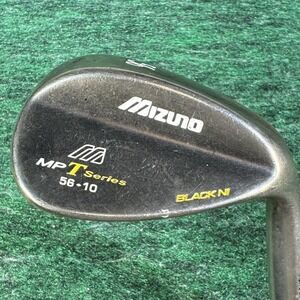 Mizuno MP T Series 56-10 Wedge Black Ni Grain Flow Forged Dynamic Gold Steel